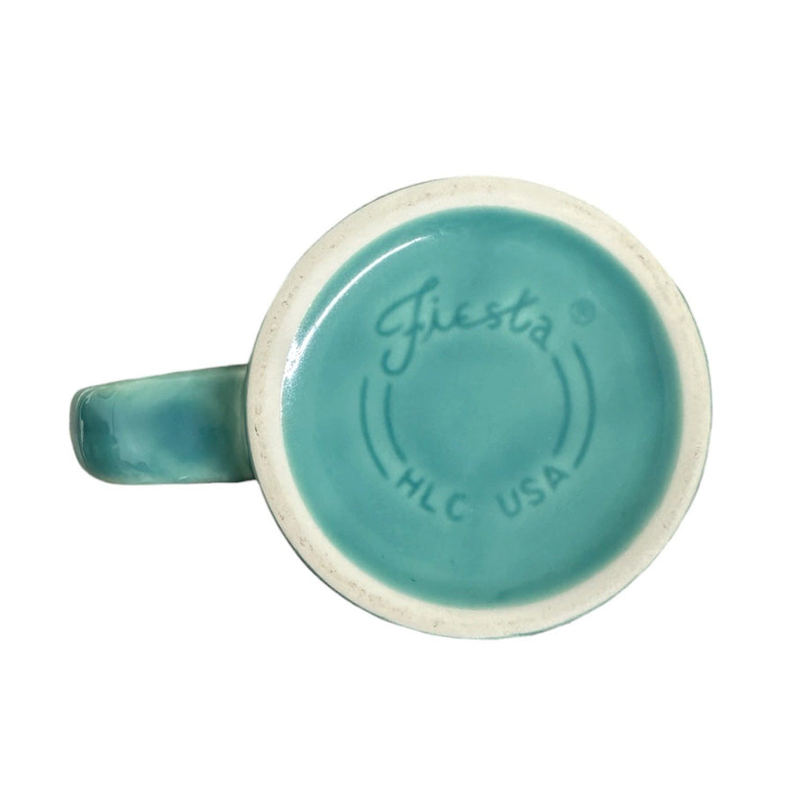 Fiesta - Turquoise Blue 15oz Tapered Mug Homer Laughlin HLC Ceramic Coffee Cup