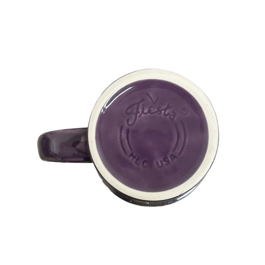 Fiesta - Mulberry Purple 15oz Tapered Mug Homer Laughlin HLC Retired Ceramic Coffee Cup