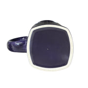 Fiesta - Plum Purple Square Mug Homer Laughlin HLC Retired Ceramic Coffee Cup