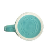 Fiesta - Turquoise Blue Bistro Latte Mug Homer Laughlin HLC Ceramic Coffee Cup