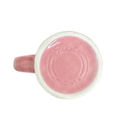 Fiesta - Peony Pink Bistro Latte Mug Homer Laughlin HLC Ceramic Coffee Cup