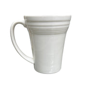 Fiesta - White Bistro Latte Mug Homer Laughlin HLC Ceramic Coffee Cup