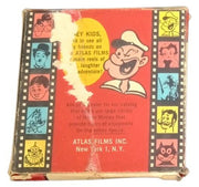 Popeye Atlas Films Kiddie Movies 8mm Film Strip Vintage Collectible Untested