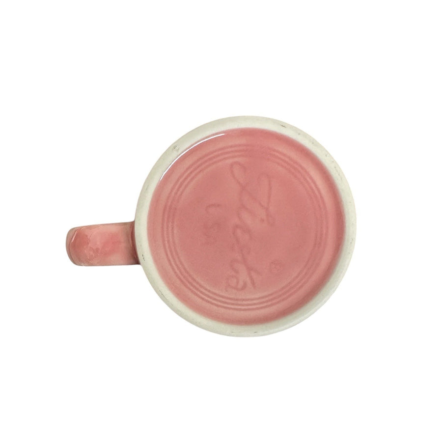 Fiesta - Peony Pink Java Handle Mug Homer Laughlin HLC Ceramic Coffee Cup