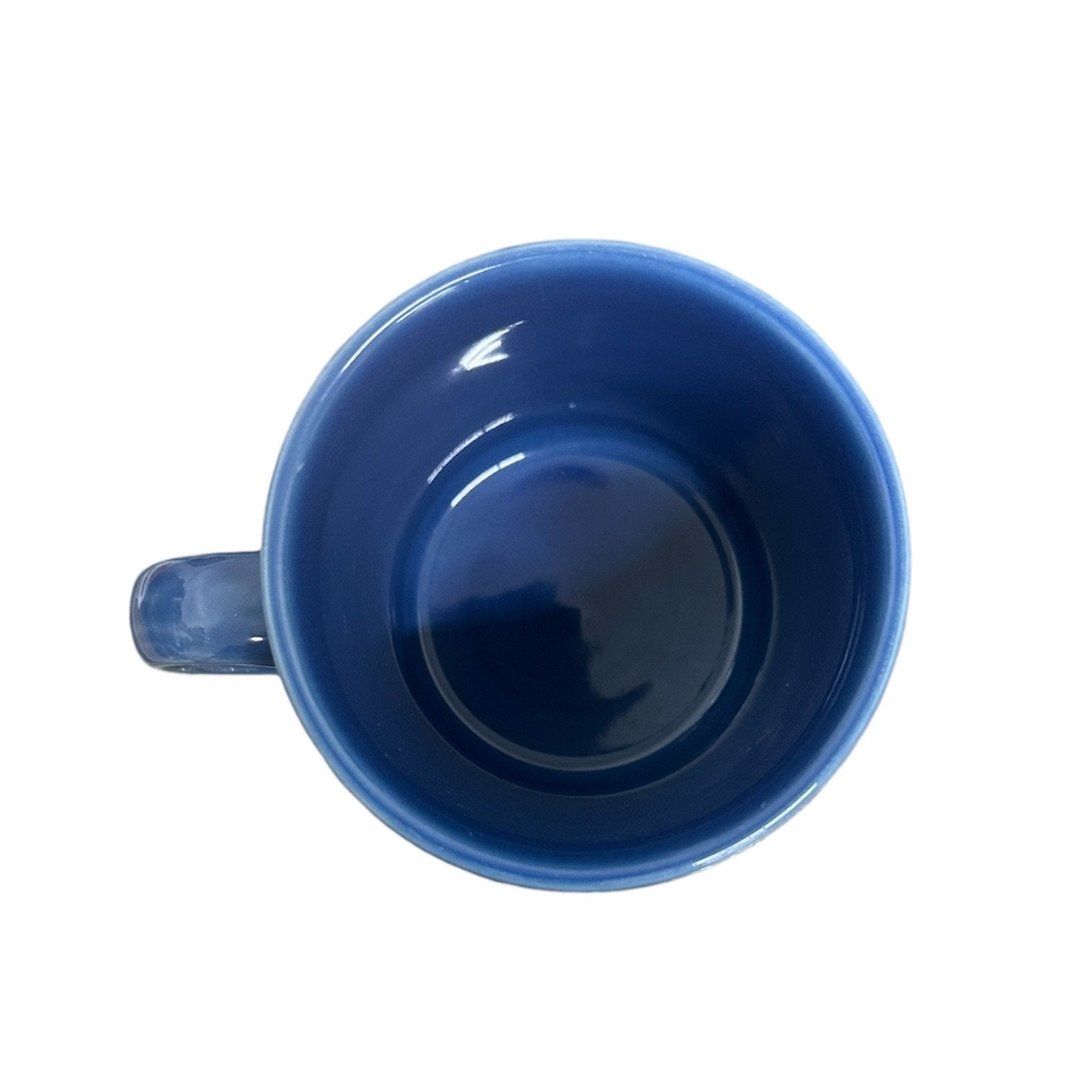 Fiesta - Lapis Blue Java Handle Mug Homer Laughlin HLC Ceramic Coffee Cup