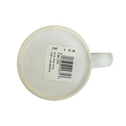 Fiesta - White 'Celebrate' Confetti Java Handle Mug Homer Laughlin HLC Ceramic Coffee Cup