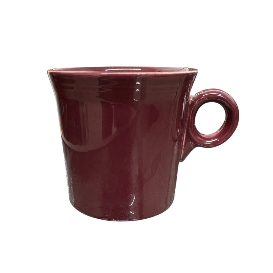 Fiesta - Cinnabar Red Ring Handled Mug Homer Laughlin HLC Retired Ceramic Coffee Cup
