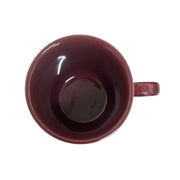 Fiesta - Cinnabar Red Ring Handled Mug Homer Laughlin HLC Retired Ceramic Coffee Cup
