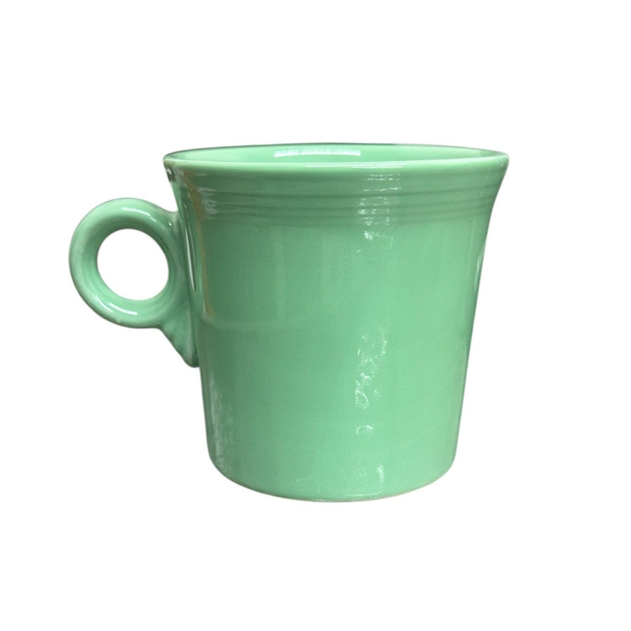 Fiesta - Seamist Green Ring Handled Mug Homer Laughlin HLC Retired Ceramic Coffee Cup