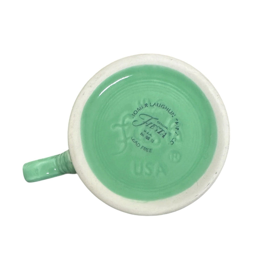 Fiesta - Seamist Green Ring Handled Mug Homer Laughlin HLC Retired Ceramic Coffee Cup