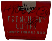 Ekco Miracle French Fry Cutter W/Original Box Vintage Retro 1950s Kitchenware
