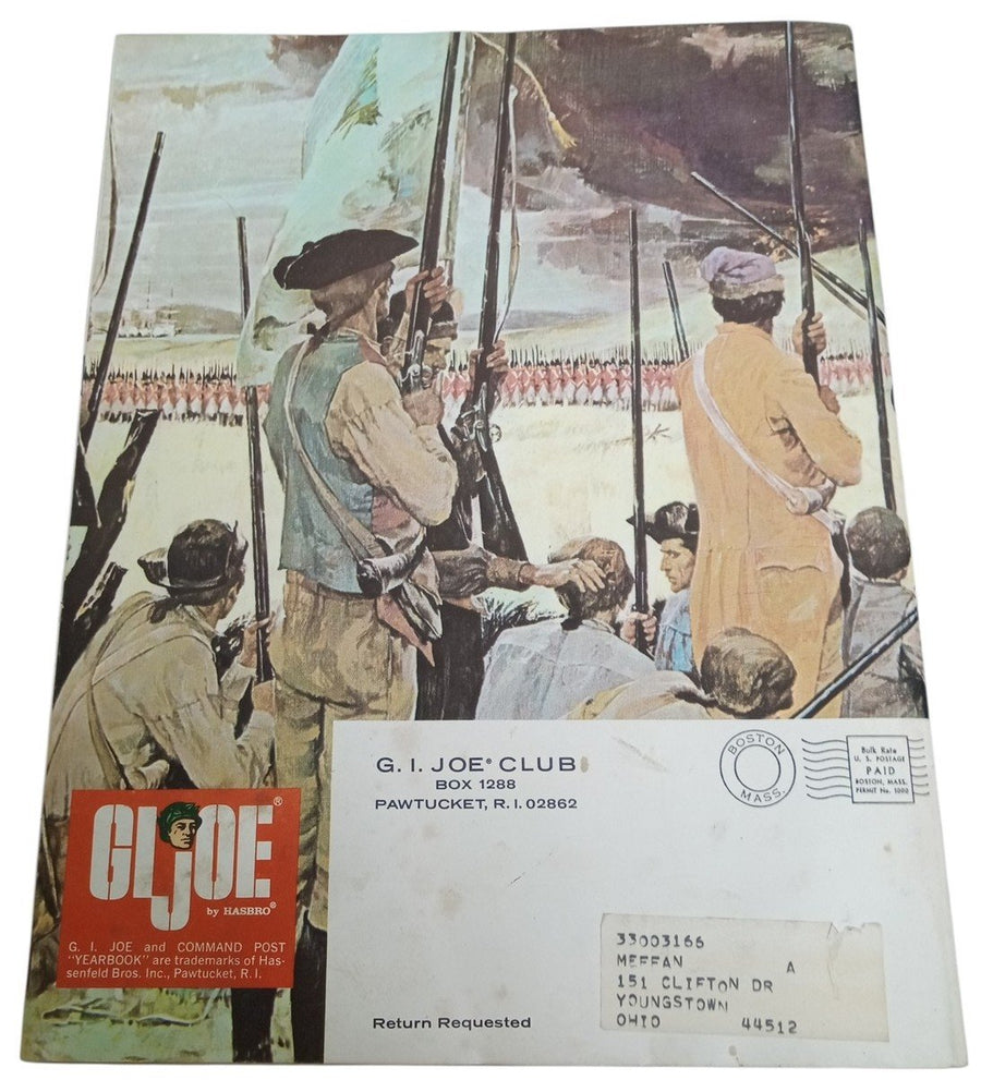 Hasbro GI Joe Command Post Yearbook Magazine 1967 Vintage Collectible Nostalgic
