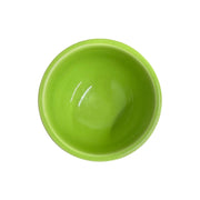 Fiesta - Chartreuse Green Tripod Bowl & Candle NIB Homer Laughlin HLC Vintage Retired Ceramic