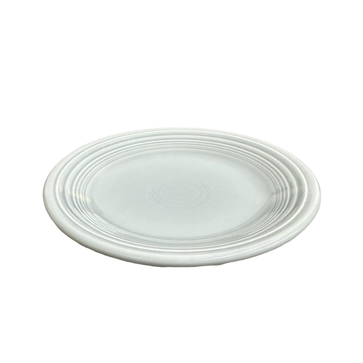 Fiesta - Pearl Gray / Grey Salad Plate Homer Laughlin HLC Retired Ceramic Saucer