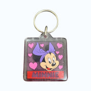 Walt Disney Vintage 1990s Minnie Mouse Pair of Keychains