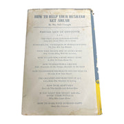 Vintage 1953 How To Helping Your Husband Get Ahead Book