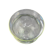 Emerald Green Elegant Glass Candy Dish with Spiral Lid