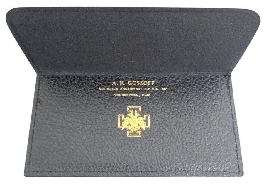 Freemason Certificate W/Bifold 1961 Youngstown Vintage Collectible Unique