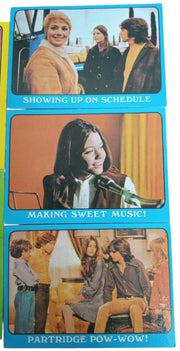 Partridge Family Trading Cards Set Of 15 Vintage Retro Collectible Nostalgic