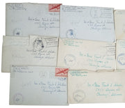 Marine's Letters To Home 1940s Set Of 14 WWII Vintage Collectible Ephemera
