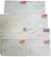 Marine's Letters To Home 1940s Set Of 14 WWII Vintage Collectible Ephemera