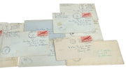 Marine Letters To Home 1940s WWII Set Of 13 Vintage Historical Ephemera