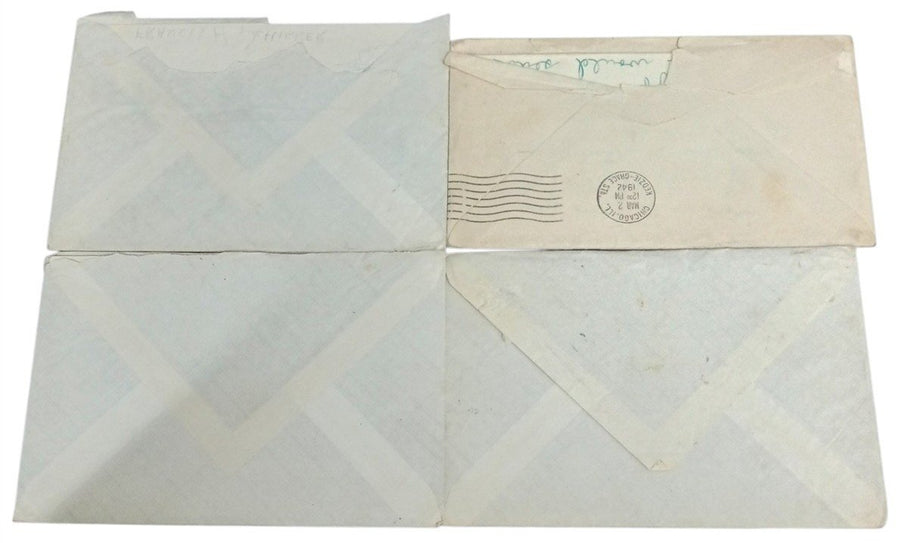 Marine Letters To Home 1940s WWII Set Of 13 Vintage Historical Ephemera