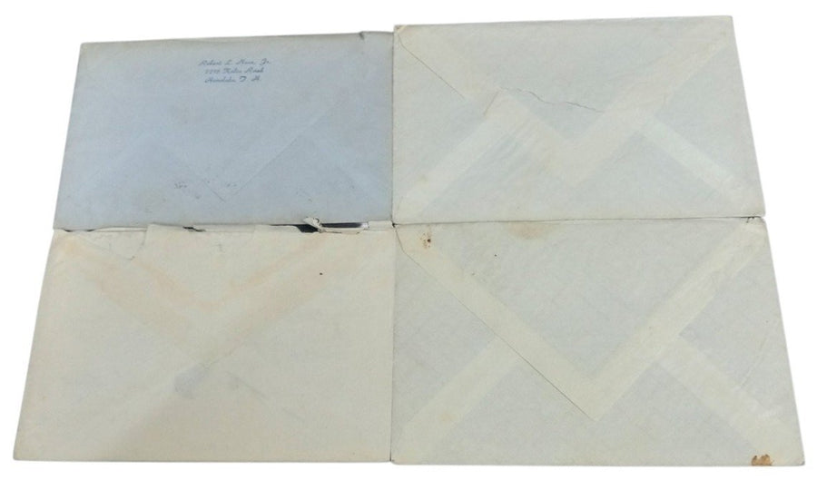 Marine Letters To Home 1940s WWII Set Of 13 Vintage Historical Ephemera