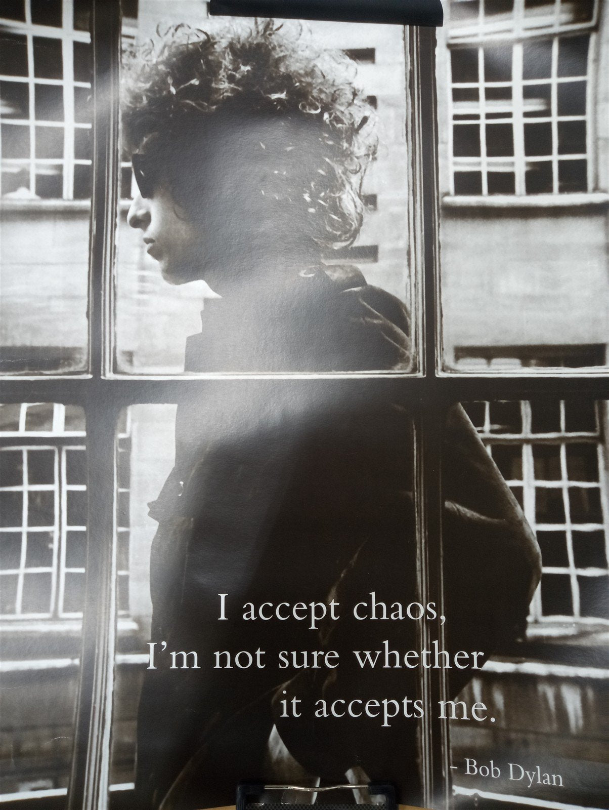 Poster Print Bob Dylan Quote 16"x20" No Frame Decorative Music Gift Idea