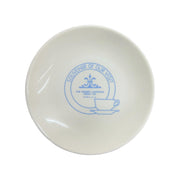 Homer Laughlin China Co. White & Blue Souvenir Of Our Visit Saucer Plate EEC-1 Newell W.V.
