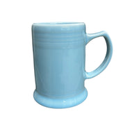 Fiesta - Sky Blue Beer Stein Pint Mug Homer Laughlin HLC Ceramic Cup