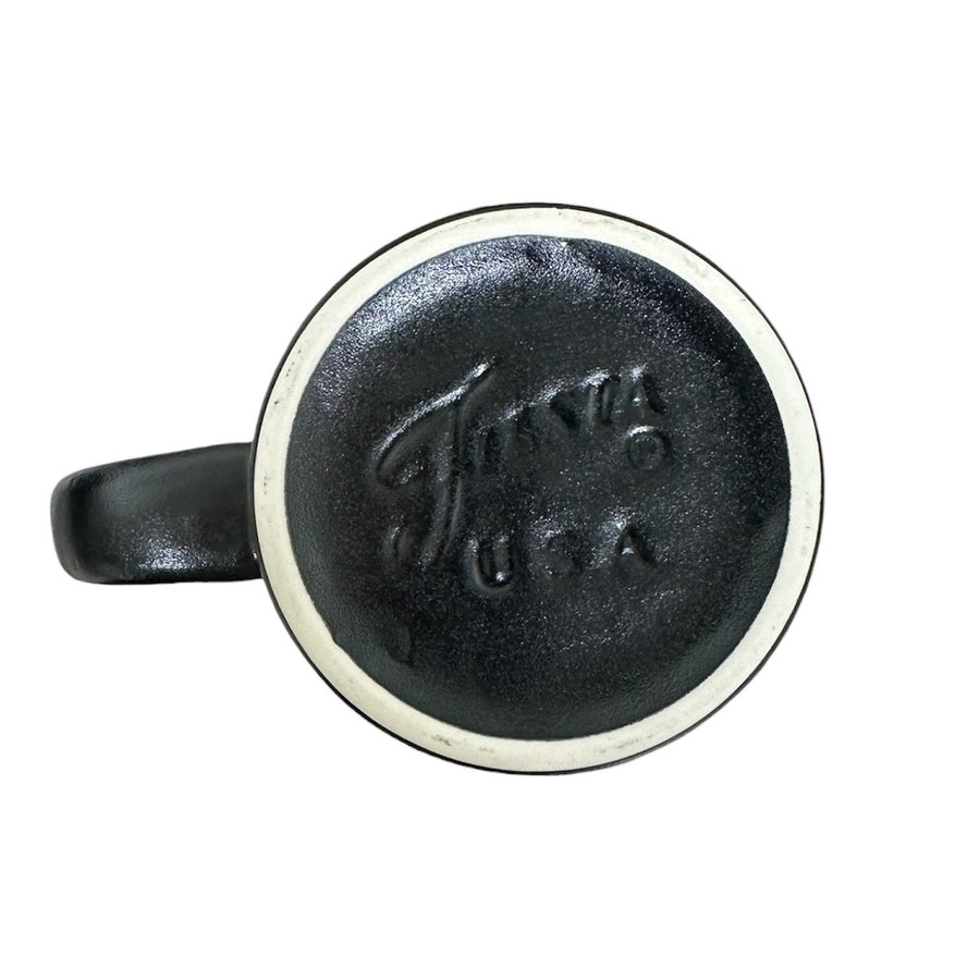 Fiesta - Foundry Black 15oz Tapered Mug Homer Laughlin HLC Ceramic Coffee Cup