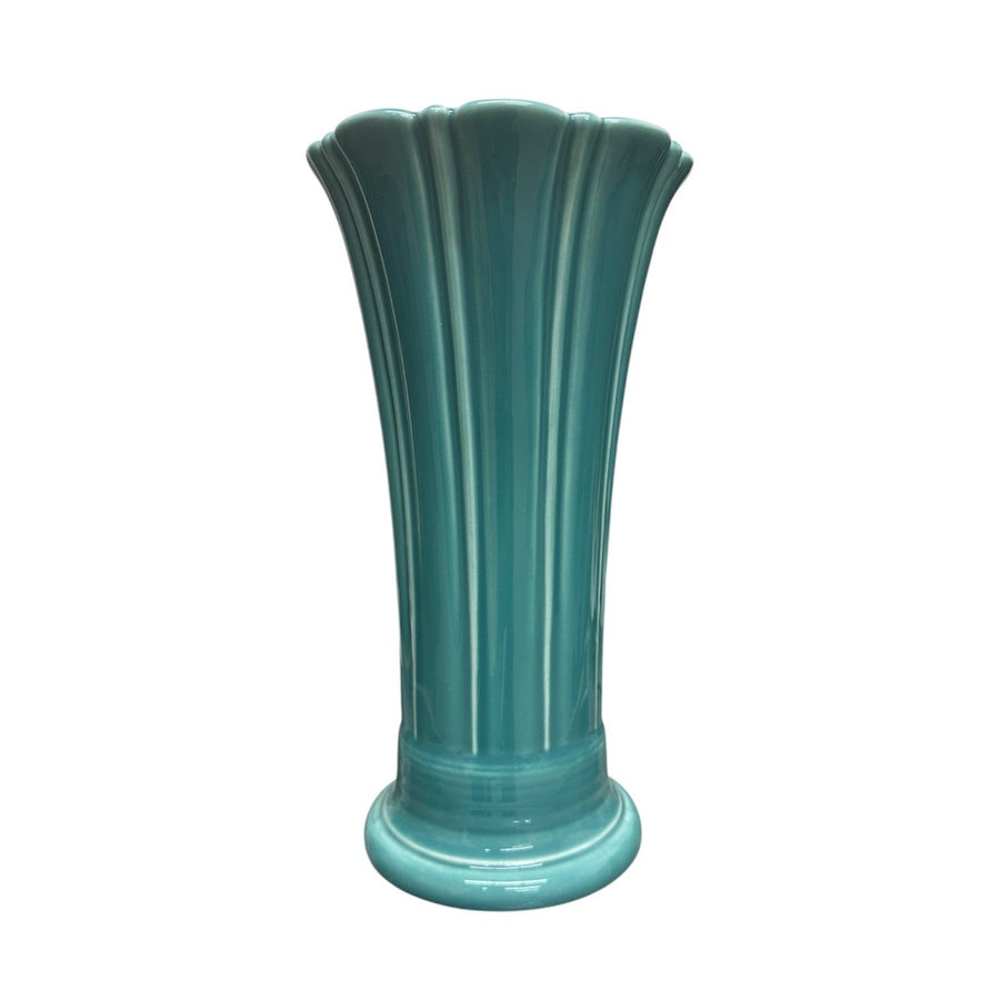 Fiesta - Turquoise Blue Medium Flower Vase Homer Laughlin HLC New Ceramic Vase
