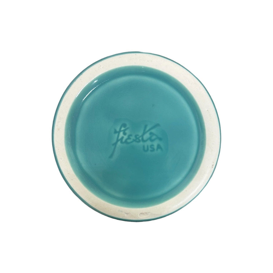 Fiesta - Turquoise Blue Medium Flower Vase Homer Laughlin HLC New Ceramic Vase