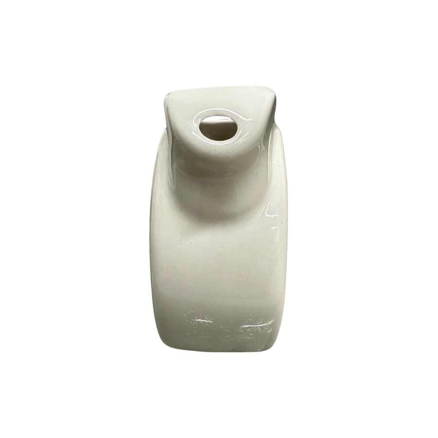 Fiesta - Linen Off-White 2025 Exclusive Mini Disk Pitcher 5oz Homer Laughlin HLC Ceramic 57th Color
