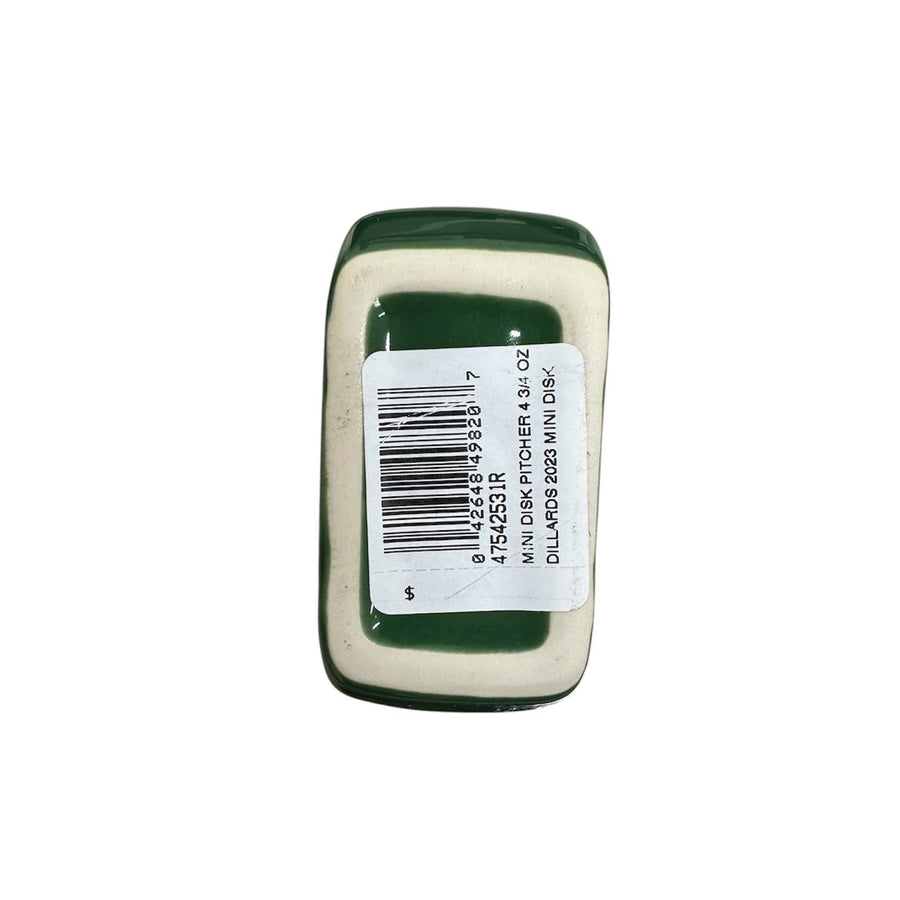 Fiesta - Jade Green 2023 Exclusive Mini Disk Pitcher 5oz Homer Laughlin HLC Ceramic 55th Color
