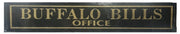 Buffalo Bills Office New York Glass Sign