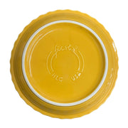 Fiesta - Marigold Yellow Deep Dish Pie Baker Homer Laughlin HLC Ceramic Baking