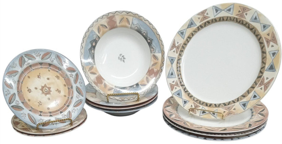 Sango Sue Zipkin Coffee Shoppe Dishes Set Of 11 Retro Collectible Serveware 1999