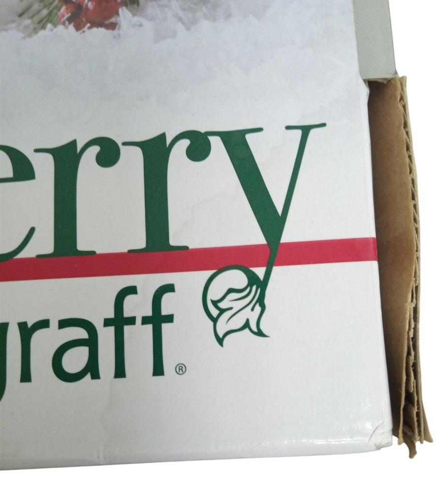 Pfaltzgraff Winterberry Bless This House Plate W/Box Collectible Decorative