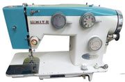 White Zig Zag Sewing Machine 1960s Vintage Retro Collectible Nostalgic 1960s