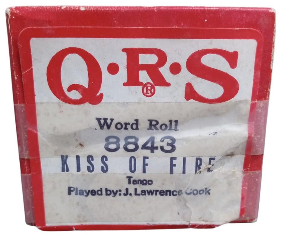 QRS Player Piano Rolls Batman & Kiss Of Fire 1960s Vintage Collectible Music
