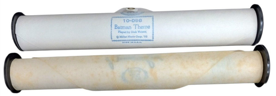 QRS Player Piano Rolls Batman & Kiss Of Fire 1960s Vintage Collectible Music