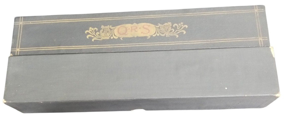 QRS Player Piano Rolls Set Of 2 Likely 1920s Vintage Antique Collectible Music