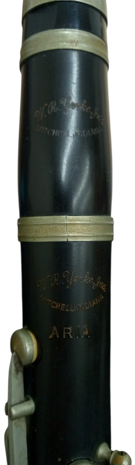 Clarinet W/Case W.R. Yorke Likely 1950s Vintage Musical Instrument Untested