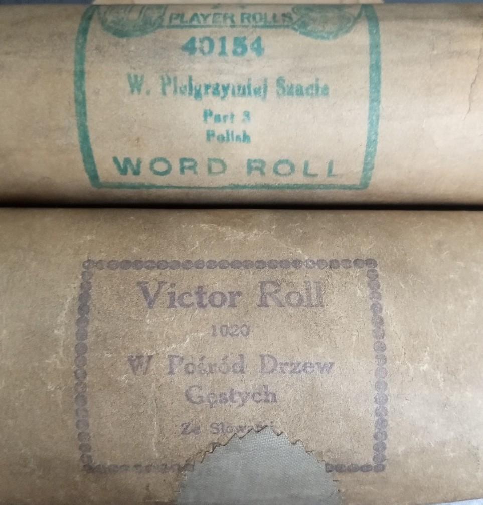 Rolls For Player Piano Likely 1920s Vintage Antique Collectible Music No Boxes