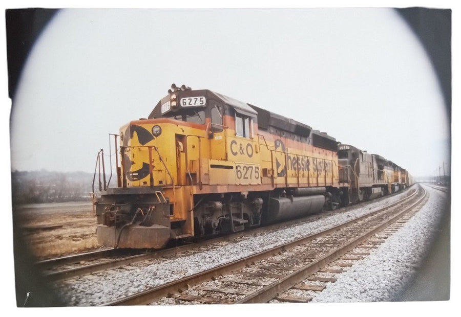 Train Photos 1990 Youngstown,Ohio William B.Hudron Unframed Retro 8"x10" 8"x12"