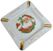 Supreme Co Santa Claus Ashtray New Castle, PA Vintage Collectible Xmas 1960s