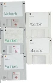 Apple Macintosh Assorted Floppy Disks 1990s Set Of 21 Retro Nostalgic Untested