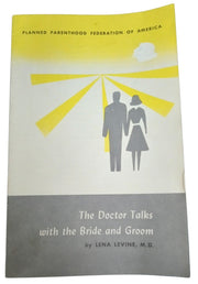 Booklet Planned Parenthood Doctor Talks With Bride And Groom 1960s Vintage